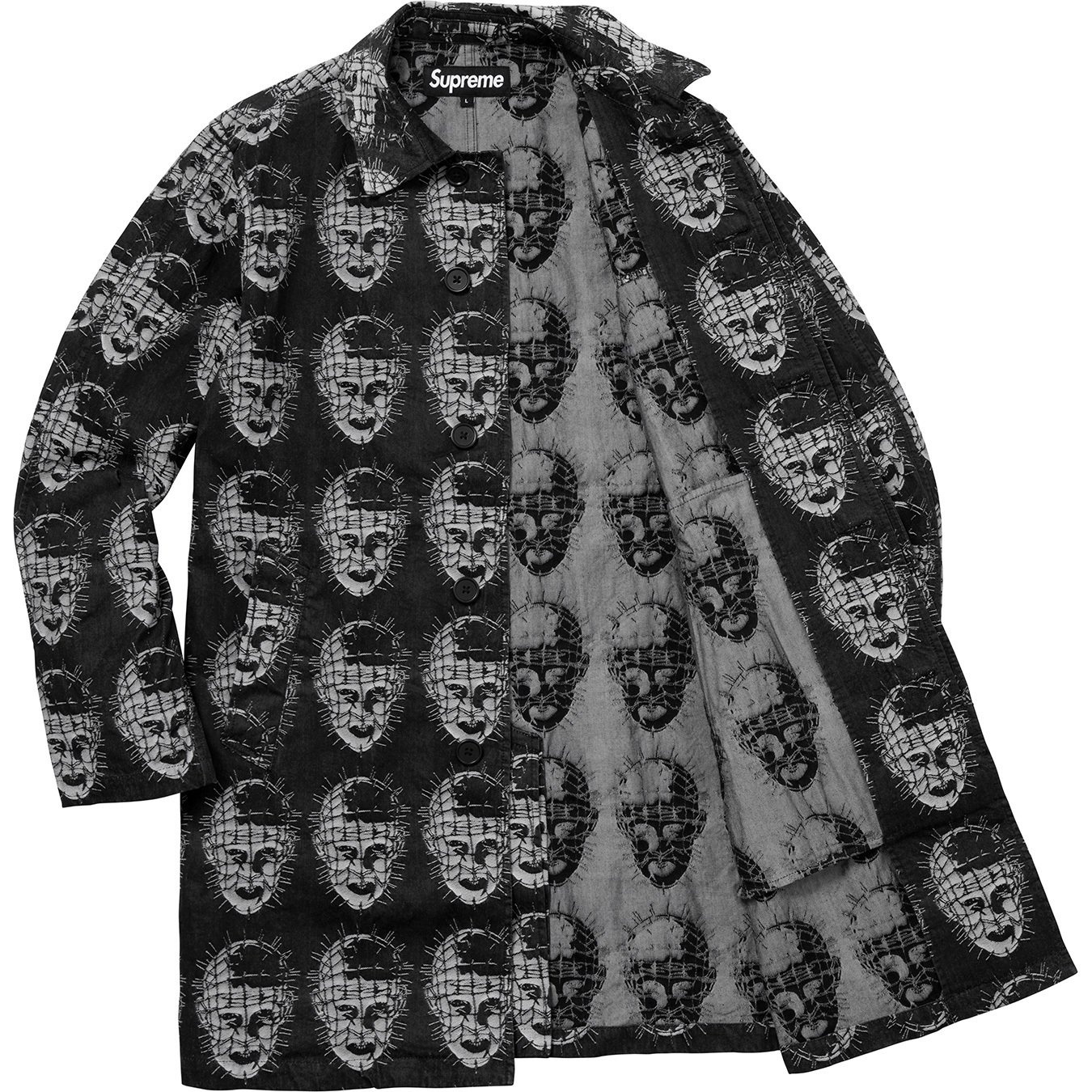 Supreme/Hellraiser Trench Coat view 4